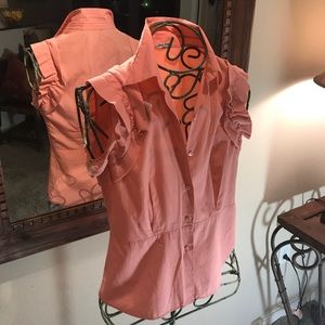 MIU MIU cotton romantic top!🍑🍑🍑